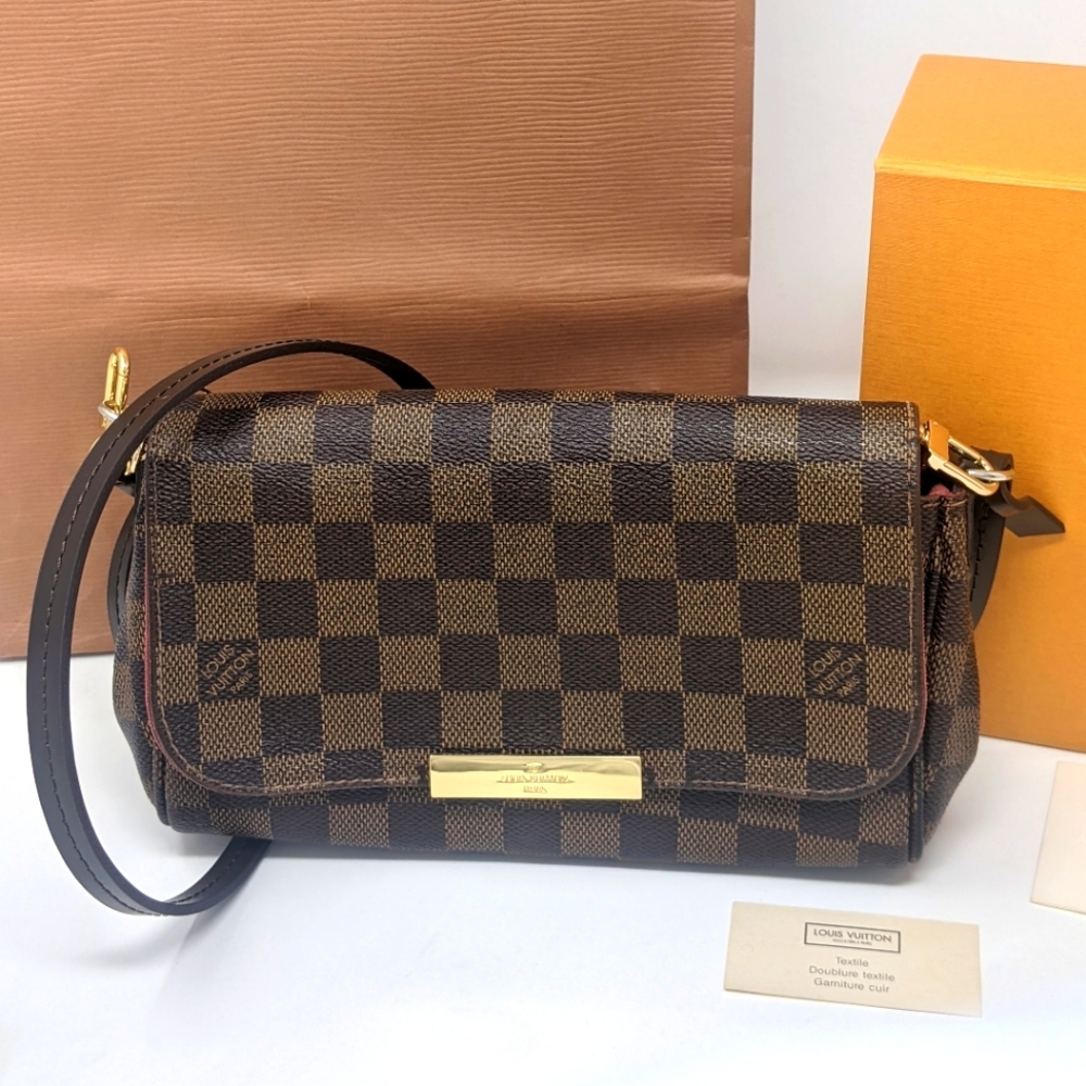 Louis Vuitton Favorite PM Damier Ebene Crossbody